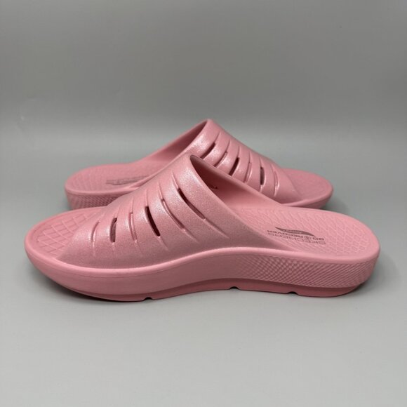 Skechers Go Recover Refresh Sandals Arch Fit Women's Size 10 Pink Slide - Picture 7 of 8